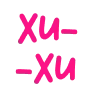 Стикер 56 Pink - розовый набор