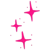 Стикер 4 Pink - розовый набор