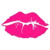 Стикер 17 Pink - розовый набор