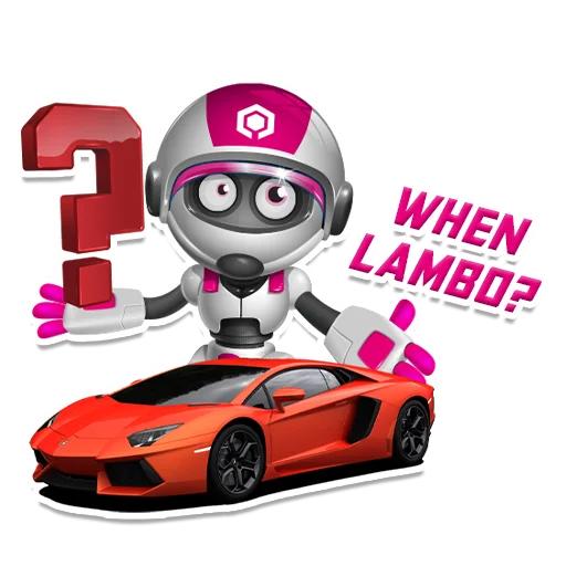 🚘 Стикер «Pinknode» для Telegram