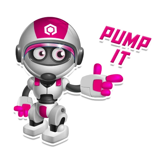 😎 Стикер «Pinknode» для Telegram