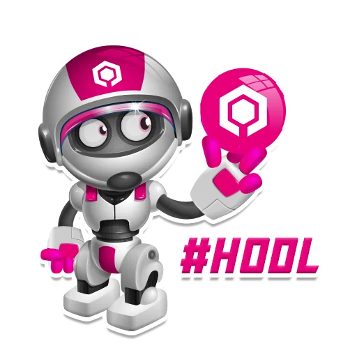 😇 Стикер «Pinknode» для Telegram