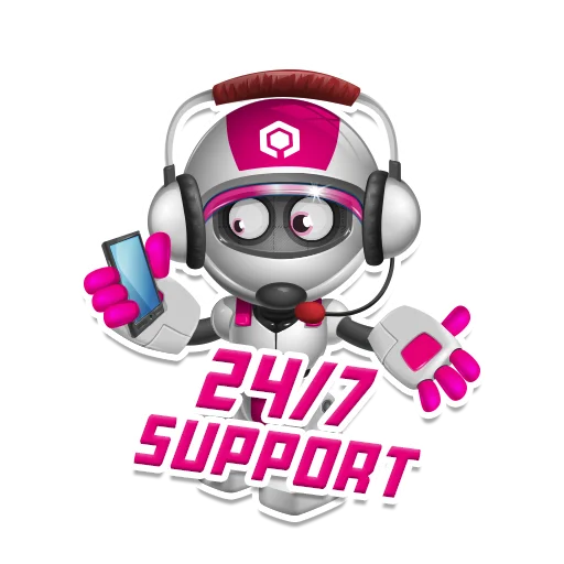 ⏰ Стикер «Pinknode» для Telegram