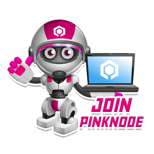✅ Стикер «Pinknode» для Telegram
