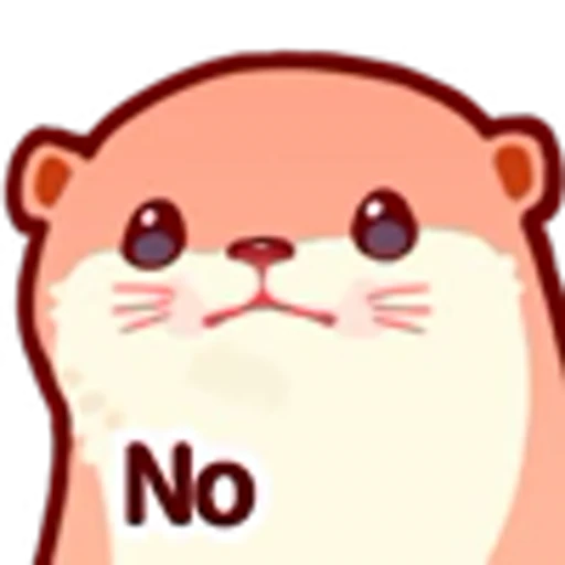 ❌ Эмодзи «Pink Otter» для Telegram