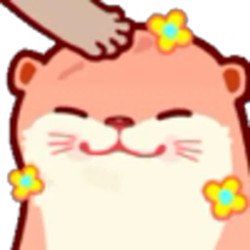 ☺️ Эмодзи «Pink Otter» для Telegram