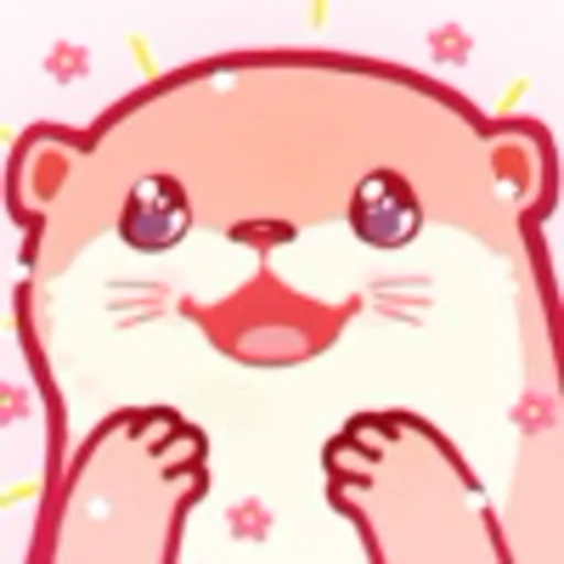 ✨ Эмодзи «Pink Otter» для Telegram