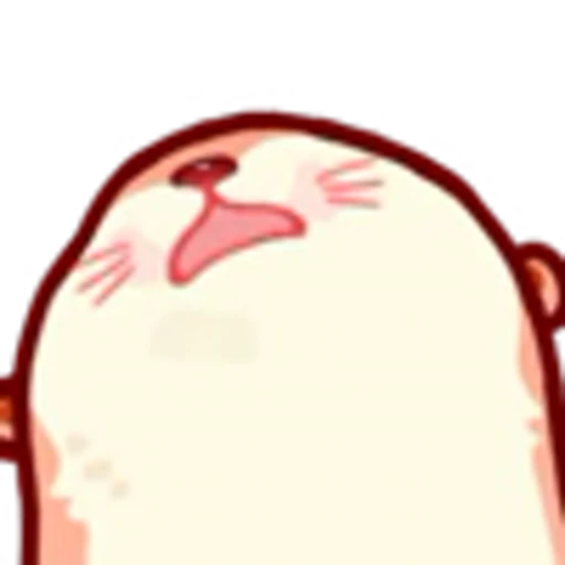 😪 Эмодзи «Pink Otter» для Telegram