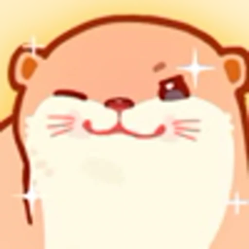 😉 Эмодзи «Pink Otter» для Telegram