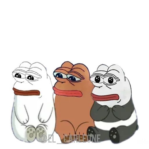 😠 Стикер «Pink Pepe» для Telegram
