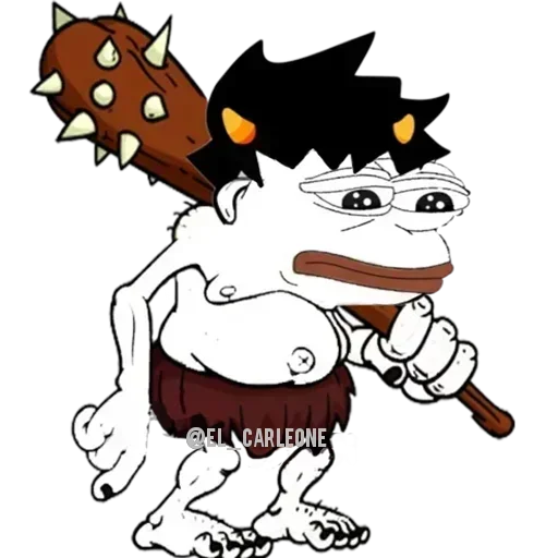 ☹️ Стикер «Pink Pepe» для Telegram