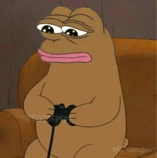 😟 Стикер «Pink Pepe» для Telegram