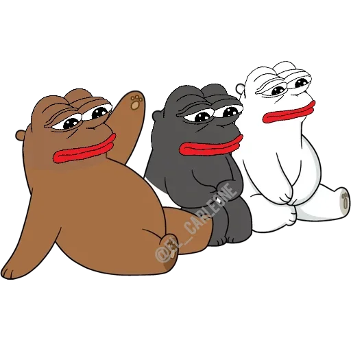 🙁 Стикер «Pink Pepe» для Telegram