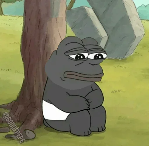 😟 Стикер «Pink Pepe» для Telegram