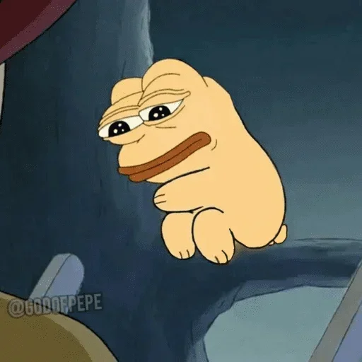 🙁 Стикер «Pink Pepe» для Telegram