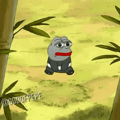 🙁 Стикер «Pink Pepe» для Telegram