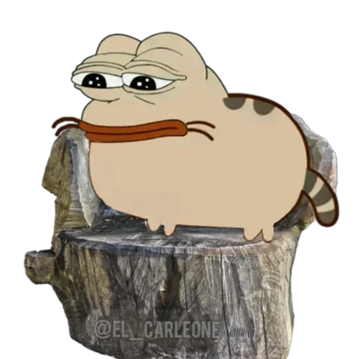 😟 Стикер «Pink Pepe» для Telegram