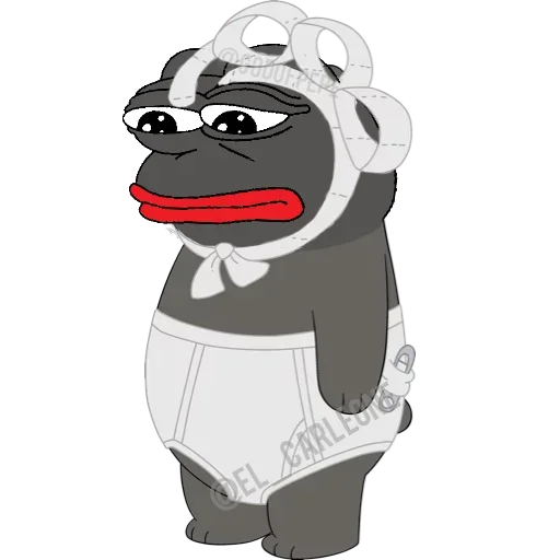 😐 Стикер «Pink Pepe» для Telegram