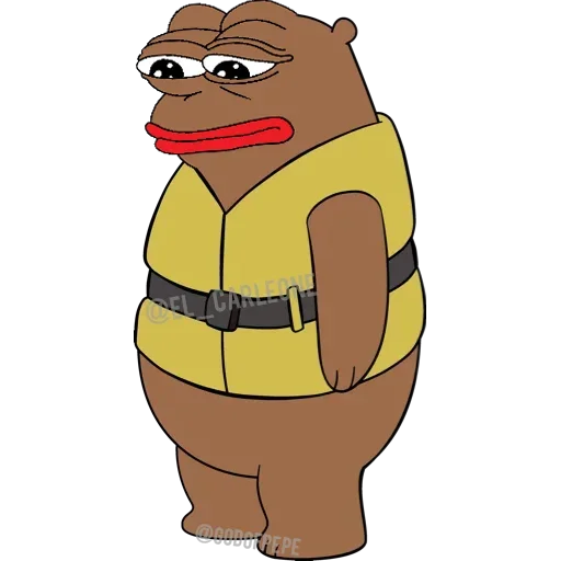🤗 Стикер «Pink Pepe» для Telegram