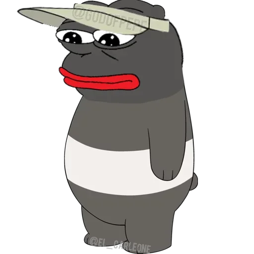 😠 Стикер «Pink Pepe» для Telegram