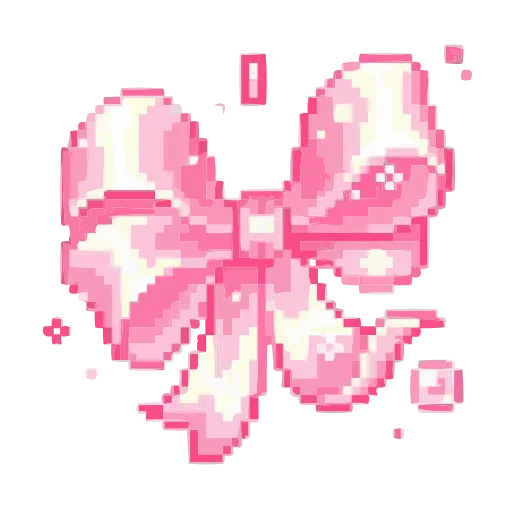 Стикер 34 Pink Pixel