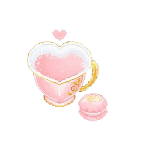 Стикер 8 Pink Pixel