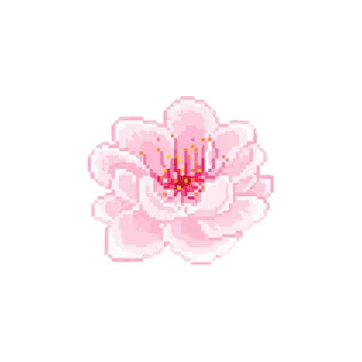 Стикер 35 Pink Pixel