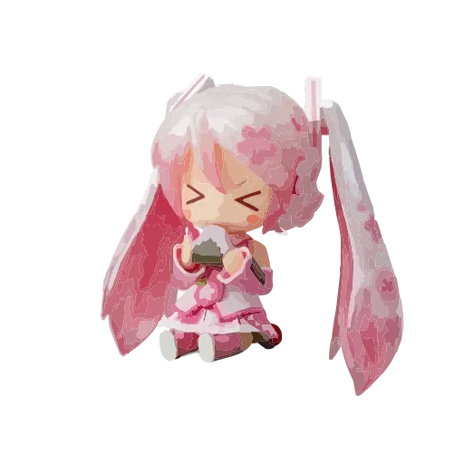 Стикер 42 Pink Pixel