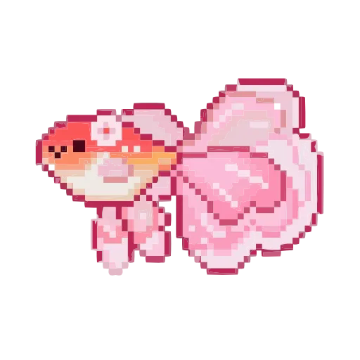 Стикер 30 Pink Pixel