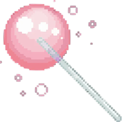 Стикер 11 Pink Pixel