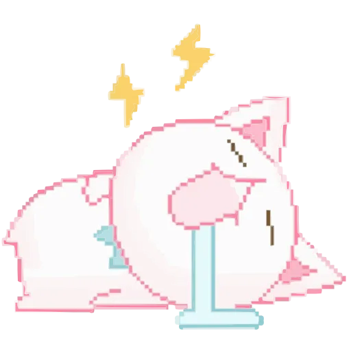 Стикер 31 Pink Pixel