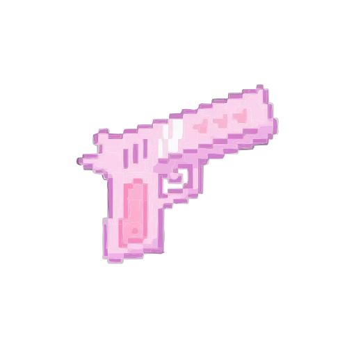 Стикер 20 Pink Pixel