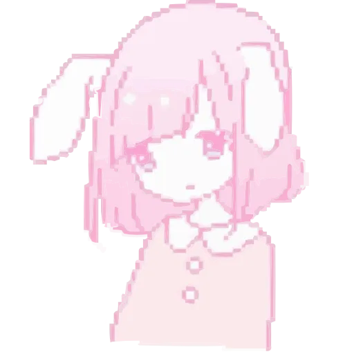 Стикер 14 Pink Pixel