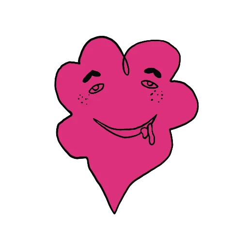 🤤 Стикер «Pink Puff» для Telegram