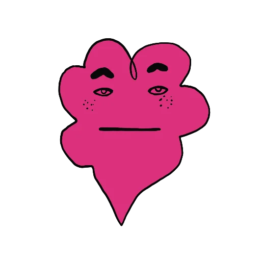 😑 Стикер «Pink Puff» для Telegram