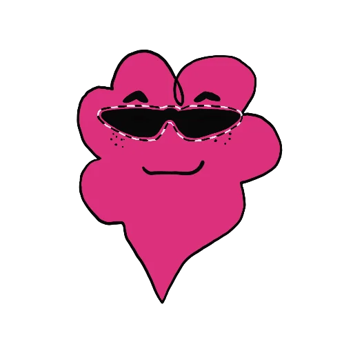 😎 Стикер «Pink Puff» для Telegram