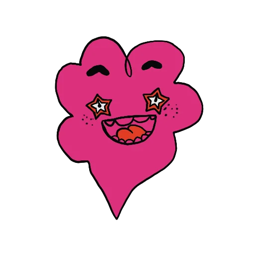🤩 Стикер «Pink Puff» для Telegram