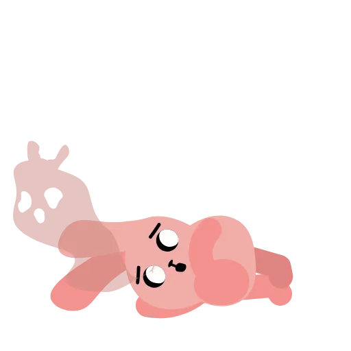 😉 Стикер «Pink Rabbit» для Telegram