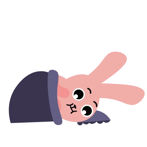 😜 Стикер «Pink Rabbit» для Telegram