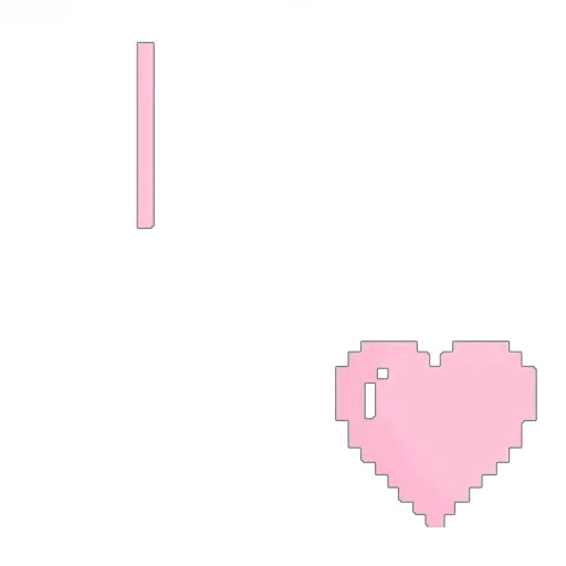 💕 Стикер «White and Pink» для Telegram