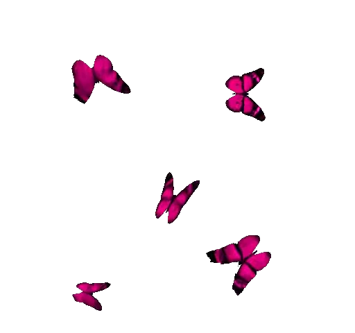🦋 Стикер «White and Pink» для Telegram