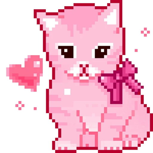 🩷 Стикер «White and Pink» для Telegram