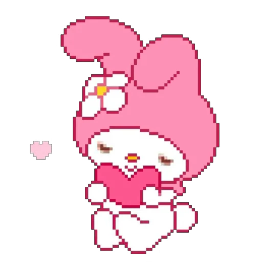 🩷 Стикер «White and Pink» для Telegram