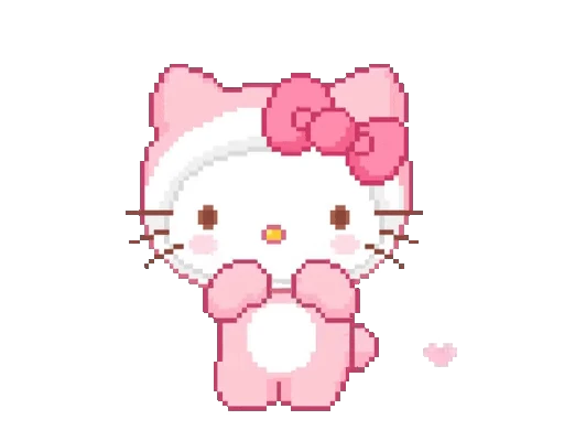 🩷 Стикер «White and Pink» для Telegram