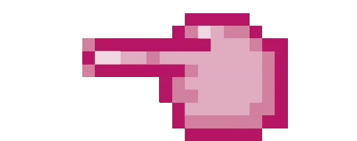 👈 Стикер «White and Pink» для Telegram
