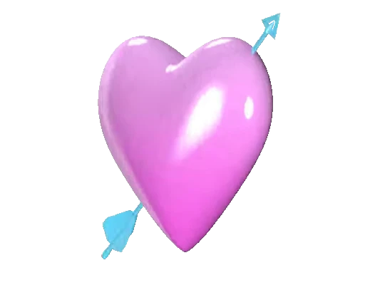 💘 Стикер «White and Pink» для Telegram