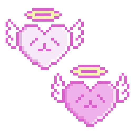 💕 Стикер «White and Pink» для Telegram