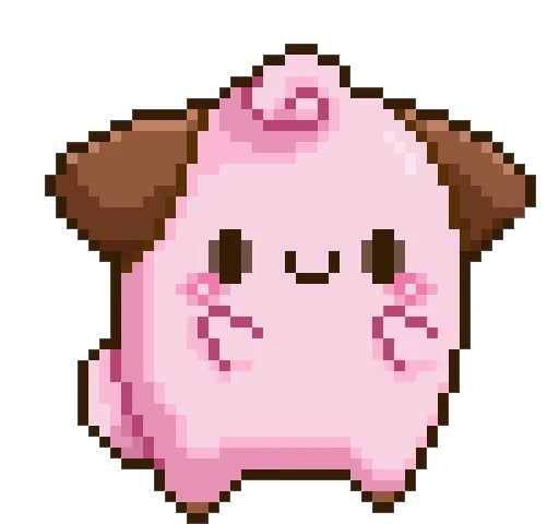 😉 Стикер «White and Pink» для Telegram