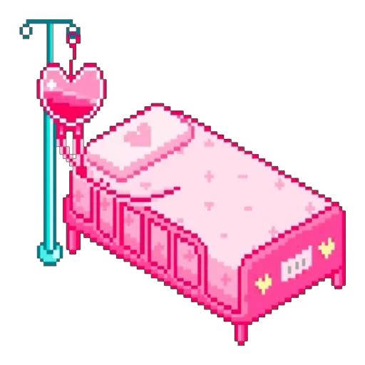 🩷 Стикер «White and Pink» для Telegram