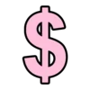 🌸 Эмодзи «Pink Alphabet» для Telegram